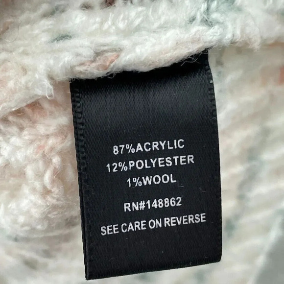 Torrid Crew Neck Sweater Womens 2X Multicolor knit 2315 - Picture 5 of 8